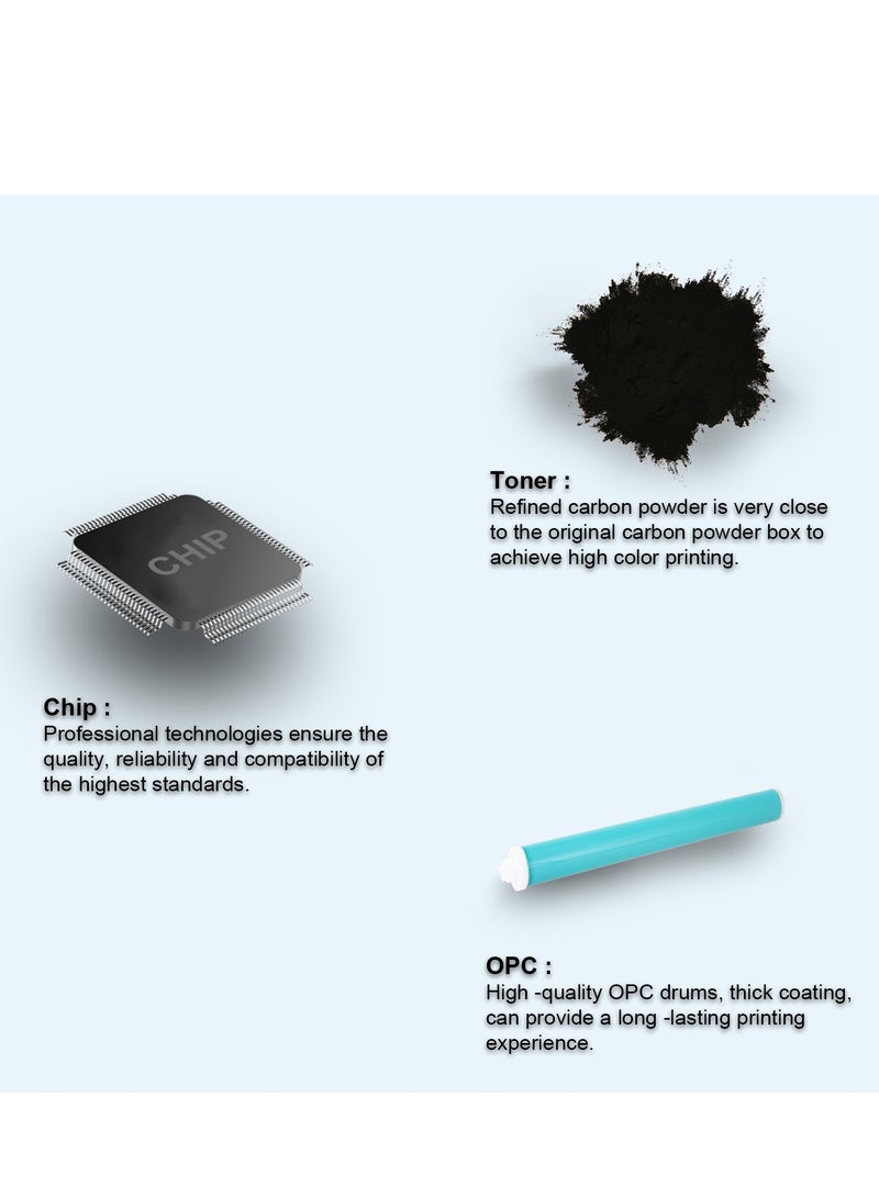 استا خرطوشة حبر متوافقة مع ASTA 1536dnf CE278A 78A لطابعات ليزر جيت P1560 P1566 P1567 P1568 P1569 P1600 P1601 P1602 P1605 P1606DN P1607DN P1608DN P1609DN M1530 M1536DNF M1537 M1538 M15 طابعة 39DNF - Image 4